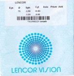 Очковая линза Lencor 1.6 BLUV STAR+DRV
