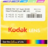 Очковая линза Kodak 1.6 AS UV 400 Clean'N'CleAR 