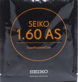 Очковая линза SEIKO 1.60 AS SCC 